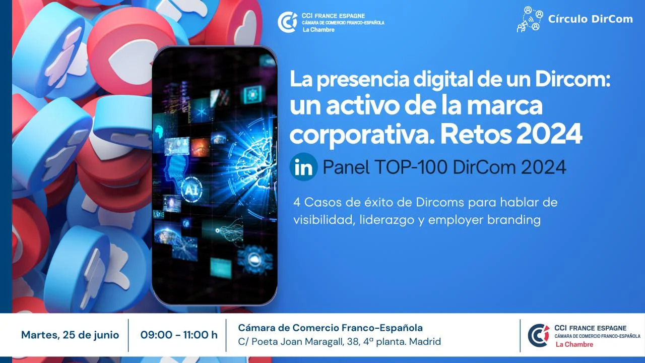 Panel TOP-100 Directores de Comunicación en LinkedIn 2024